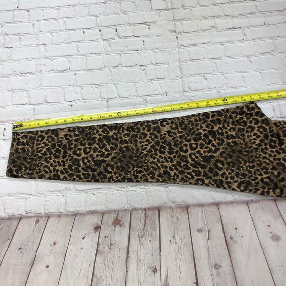 NWT Express Women High Rise Ankle Legging Pants Size 0 Animal Prints M103 -5 - Picture 5 of 16